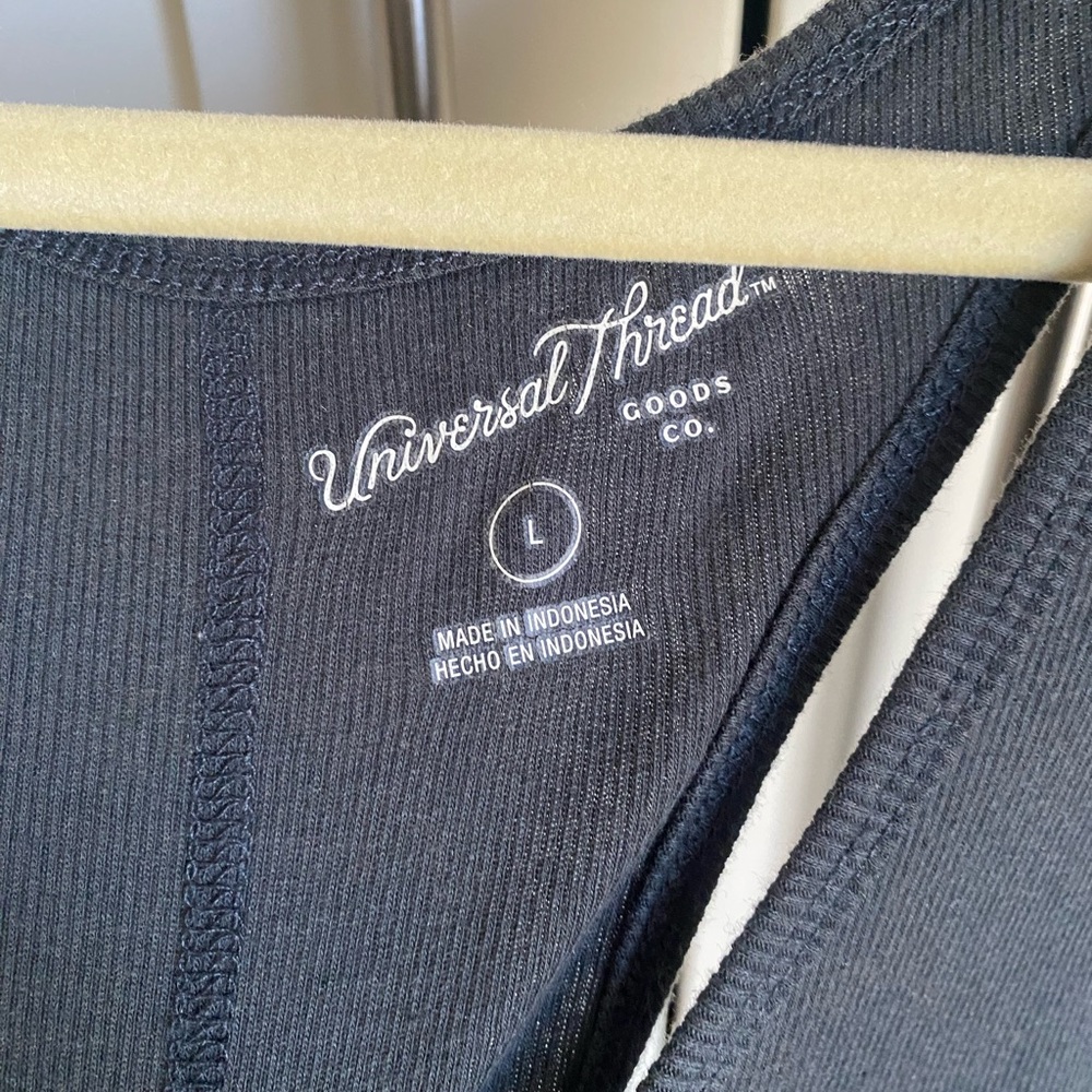 Universal Thread Gray Racerback Tank Top - Picture 2 of 3